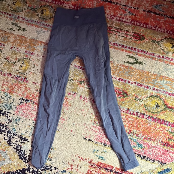 whote fox leggings blue - Picture 2 of 2